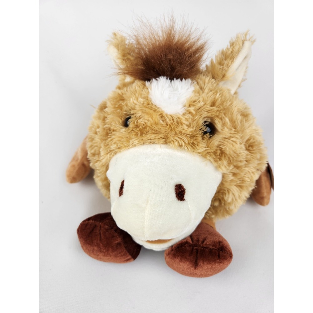 NWT Horse Head Hand Puppet Plush Makes Sounds Jo-ann Fabrics